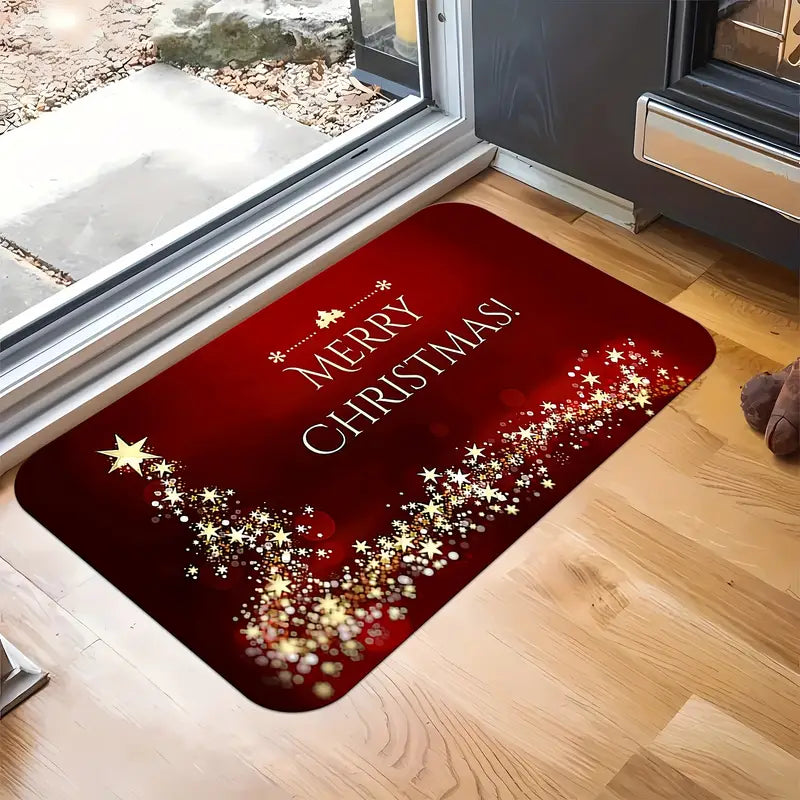 TwinkleTrail™ – Holiday Door Mat | Premium Quality