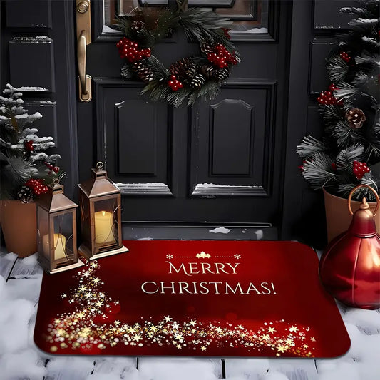 TwinkleTrail™ – Holiday Door Mat | Premium Quality