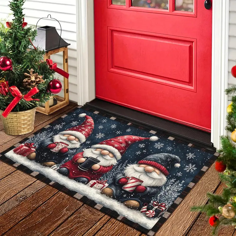 GnomeSweetGnome™ – Holiday Doormat | Premium Quality