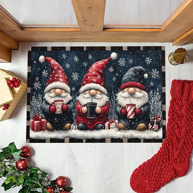 GnomeSweetGnome™ – Holiday Doormat | Premium Quality