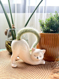 WhiskerBloom™ - Kitty Ceramic Pot | Premium Quality