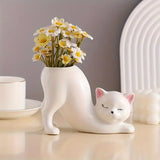 WhiskerBloom™ - Kitty Ceramic Pot | Premium Quality