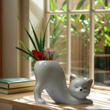 WhiskerBloom™ - Kitty Ceramic Pot | Premium Quality