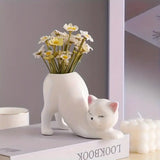 WhiskerBloom™ - Kitty Ceramic Pot | Premium Quality