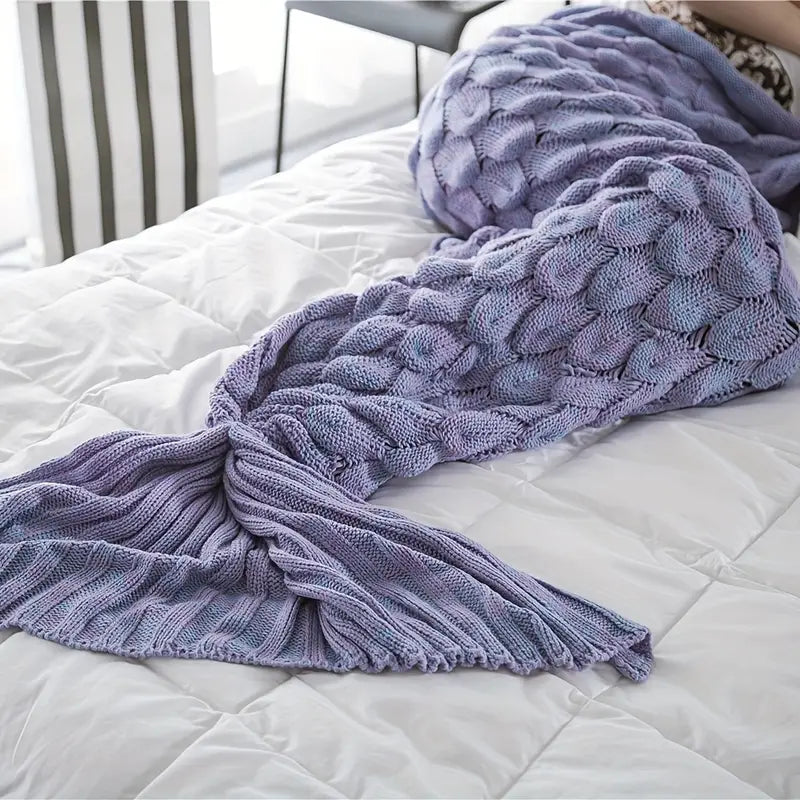 CoralWave™ – Cozy Mermaid Blanket | Premium Quality