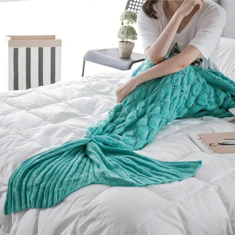 CoralWave™ – Cozy Mermaid Blanket | Premium Quality