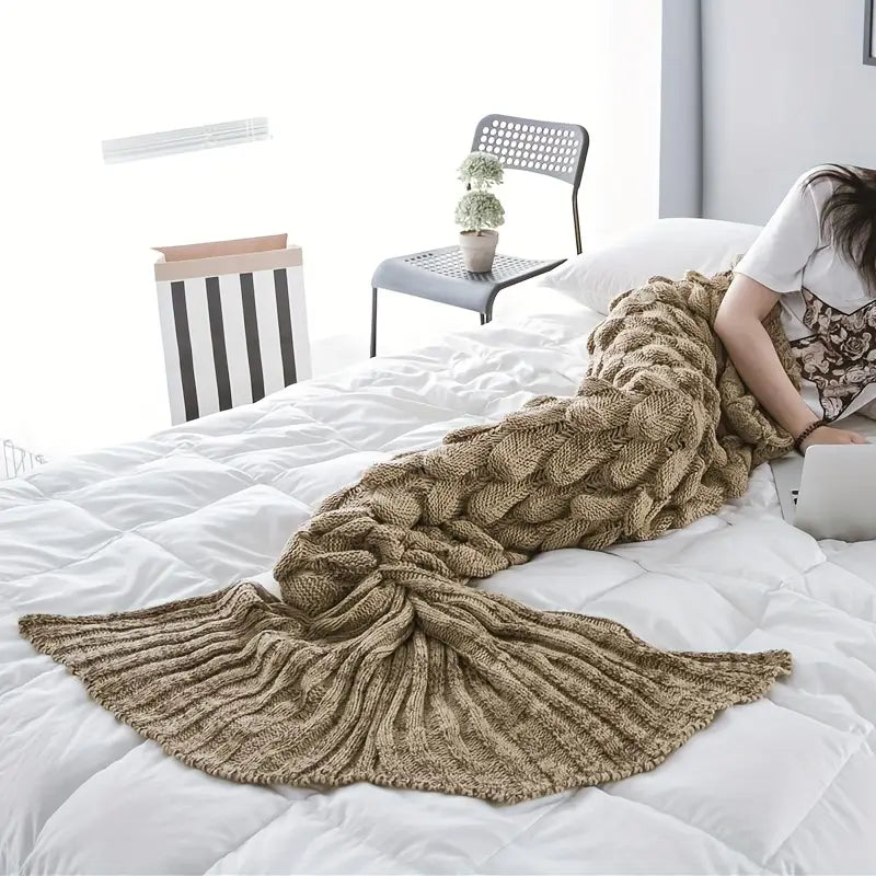 CoralWave™ – Cozy Mermaid Blanket | Premium Quality