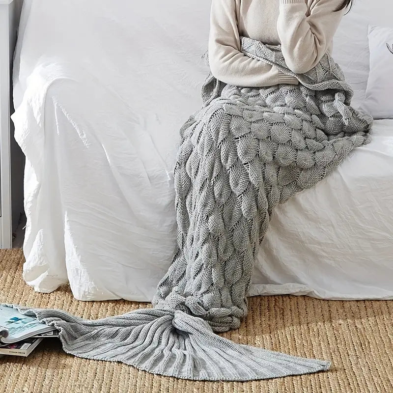 CoralWave™ – Cozy Mermaid Blanket | Premium Quality