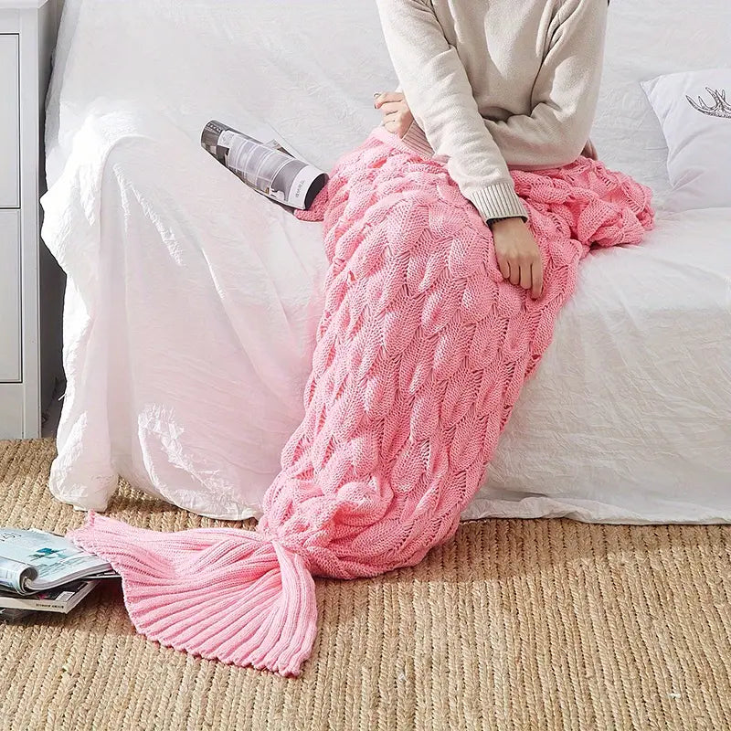 CoralWave™ – Cozy Mermaid Blanket | Premium Quality