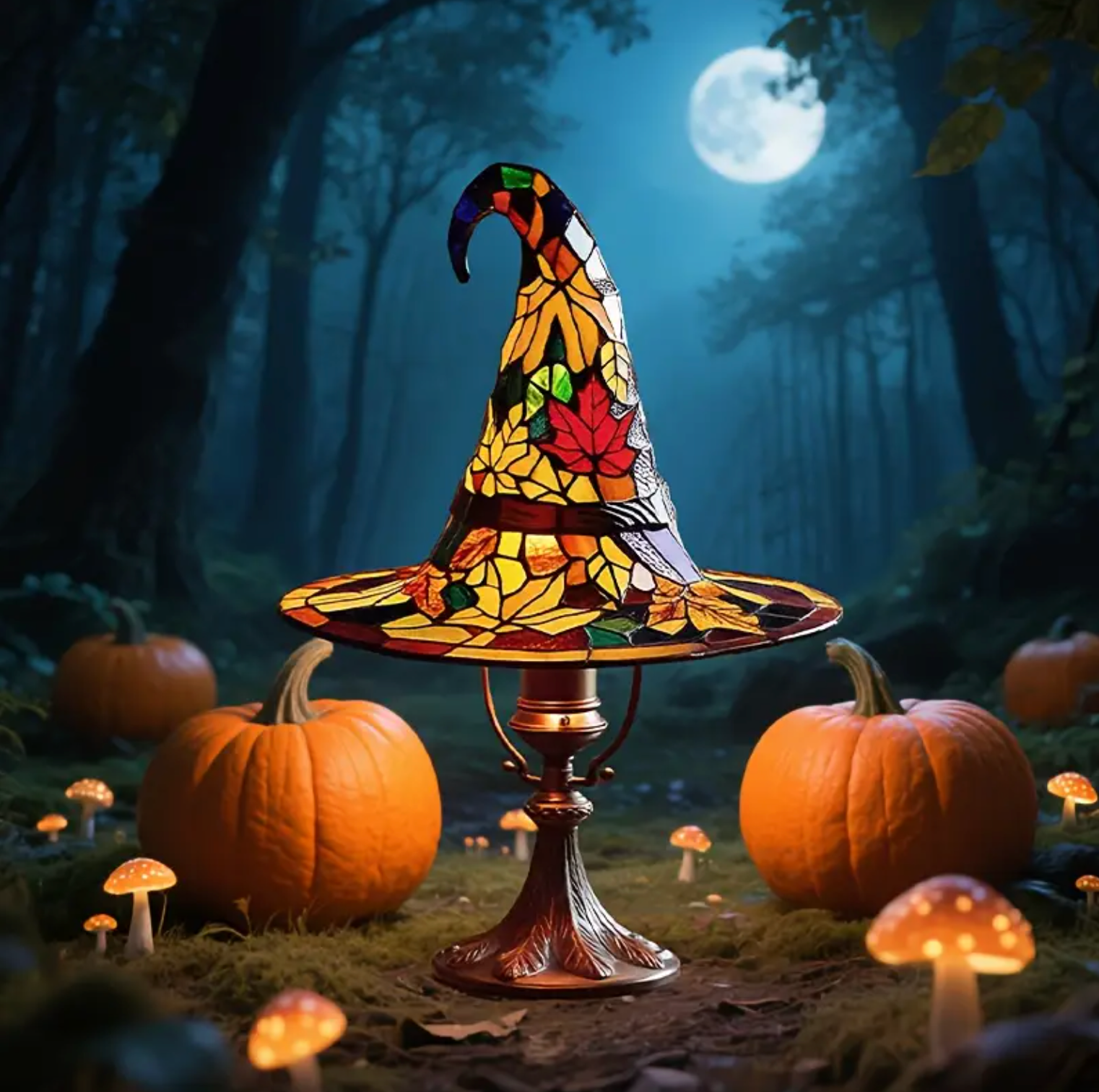 MystiHat™ – Enchanted Halloween Lamp | Premium Quality