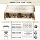 Frosty Feast™ – Christmas Tablecloth | Premium Quality