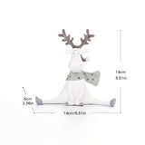 FrostyElk™ - Holiday Reindeer Figurine | Premium Quality