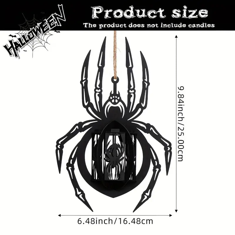 Noctura™ – Spider Lantern Candle Holder | Premium Quality