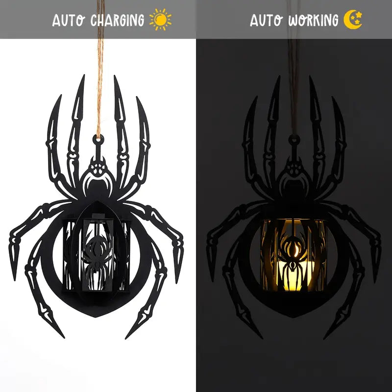 Noctura™ – Spider Lantern Candle Holder | Premium Quality
